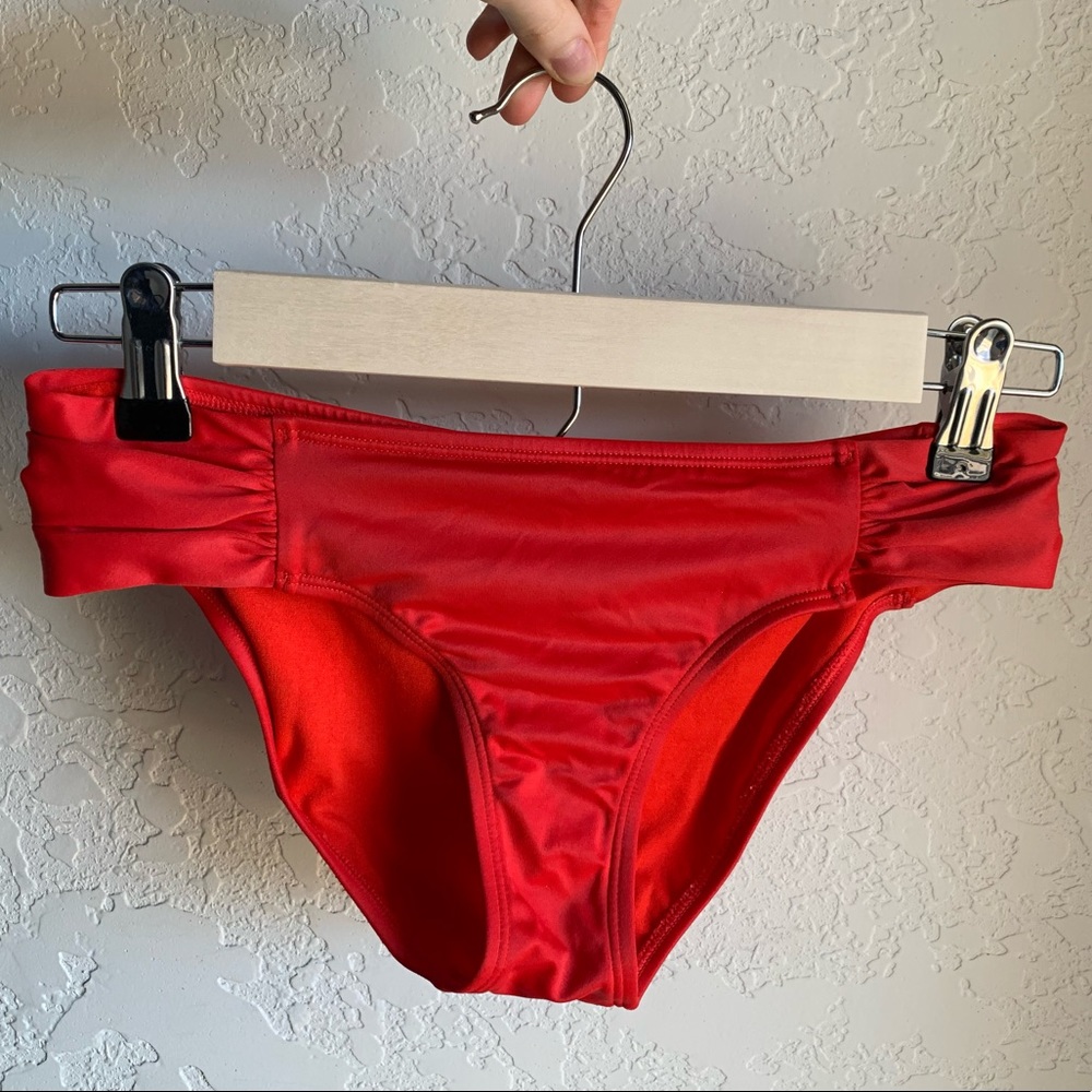 Athleta Coral Bikini Bottoms